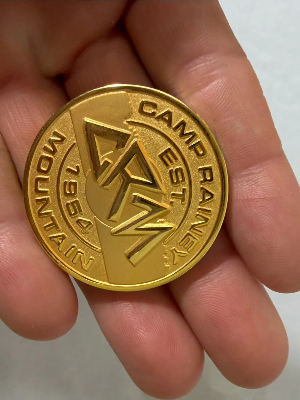 Gold Commemorative Medallion - Men Accessories